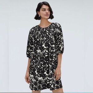 Everlane <Bundle of 2> Seersucker Puff Sleeve Dresses L